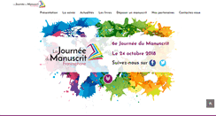 Desktop Screenshot of lajourneedumanuscrit.com